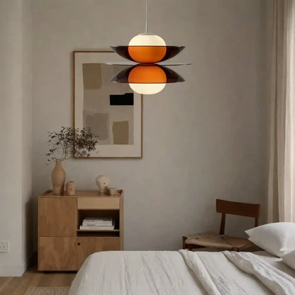 Fable Disc Opal Glass Pendant Light