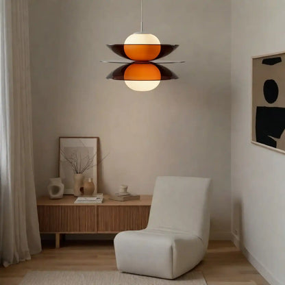 Fable Disc Opal Glass Pendant Light