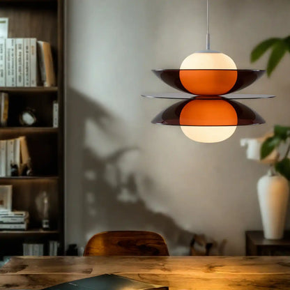 Fable Disc Opal Glass Pendant Light