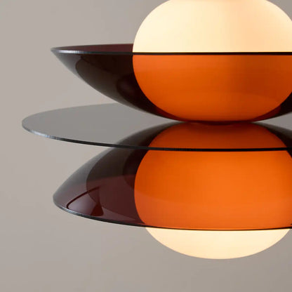 Fable Disc Opal Glass Pendant Light
