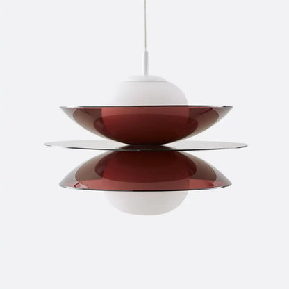 Fable Disc Opal Glass Pendant Light