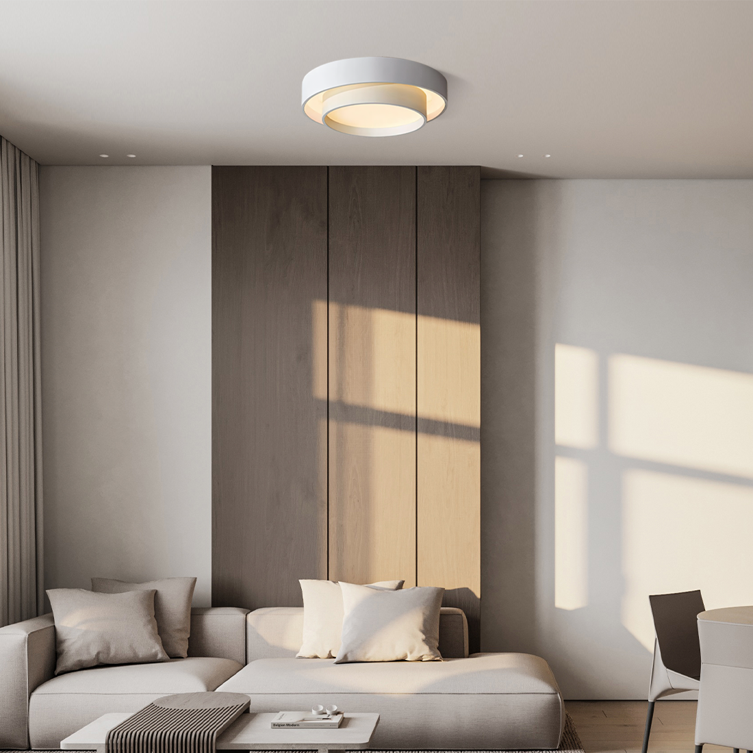 Flint Disc Ceiling Lamp