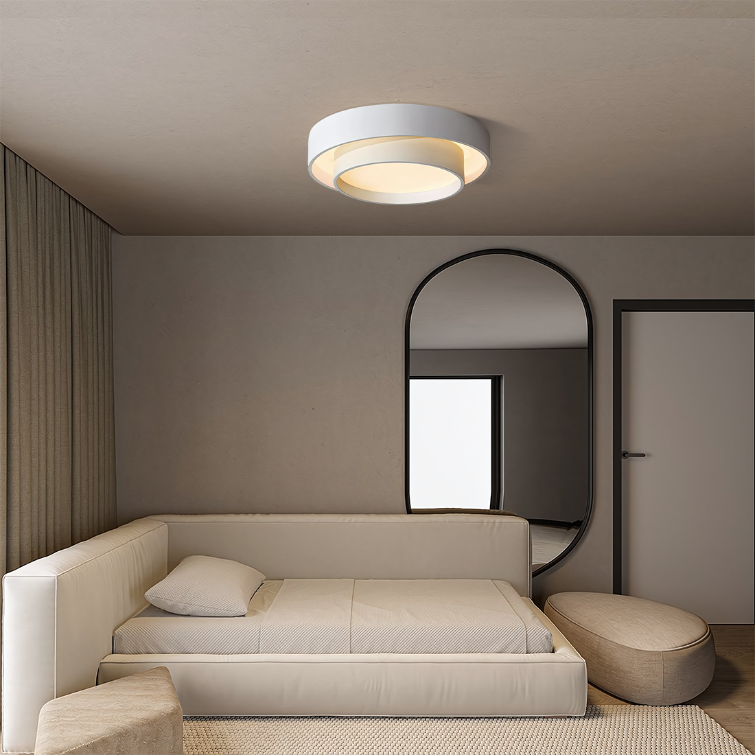 Flint Disc Ceiling Lamp