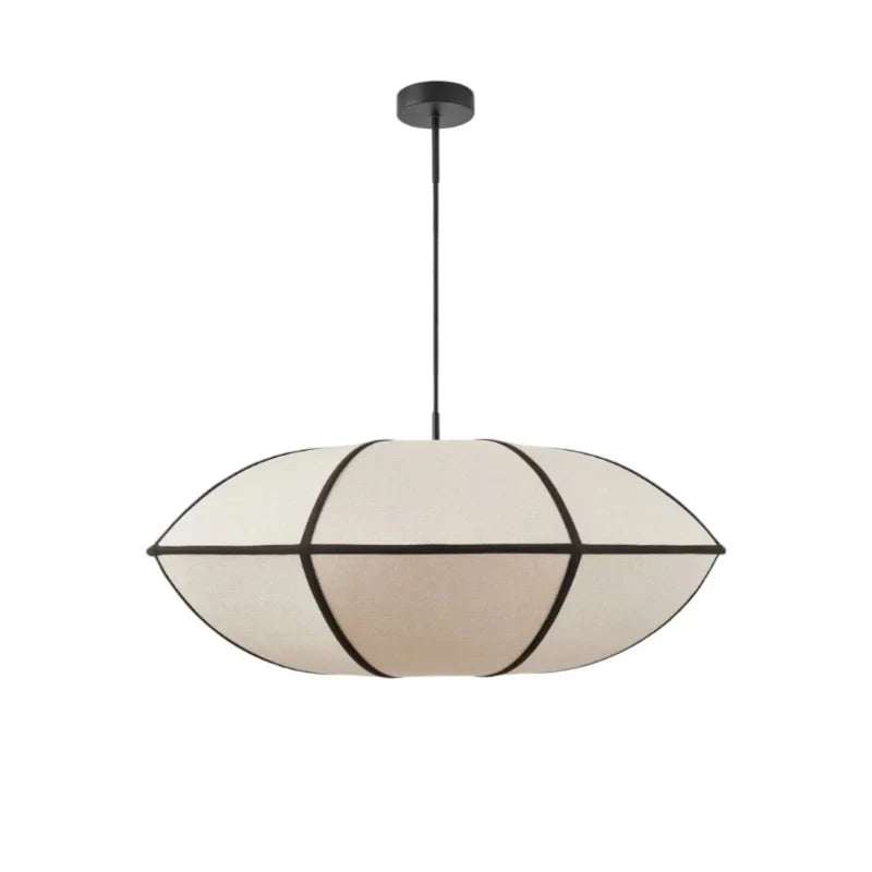 Heimdall Modern UFO Linen Pendant Light