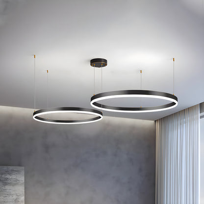 Karlo Tir-Circle Acrylic Metal Pendant Light