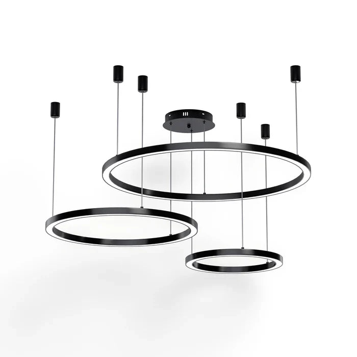 Karlo Tir-Circle Acrylic Metal Pendant Light