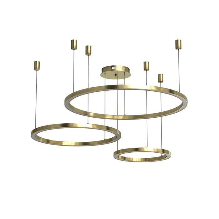 Karlo Tir-Circle Acrylic Metal Pendant Light