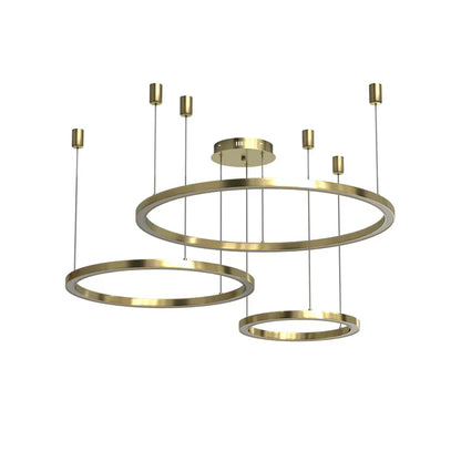 Karlo Tir-Circle Acrylic Metal Pendant Light