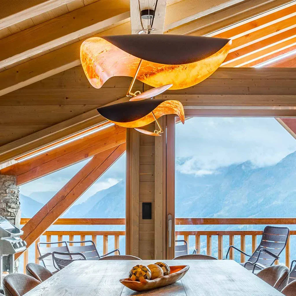 Chazelle Leaf Shade Pendant/Ceiling Lamp