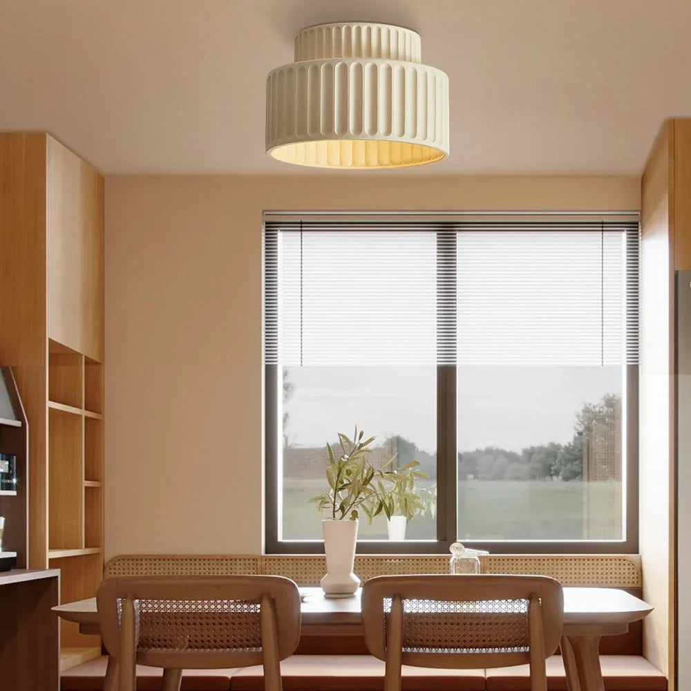 Lilith Vintage Semi Flush Mount Ceiling Light