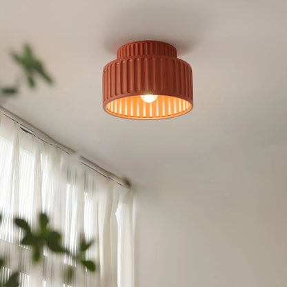 Lilith Vintage Semi Flush Mount Ceiling Light