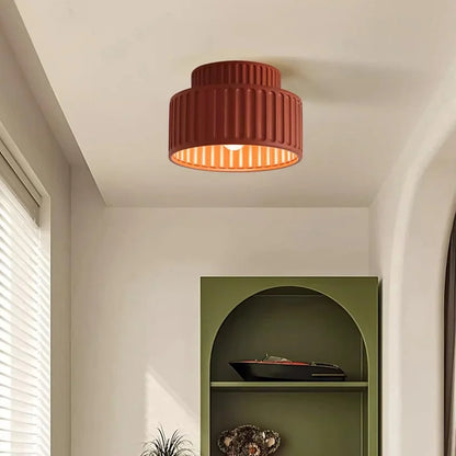 Lilith Vintage Semi Flush Mount Ceiling Light