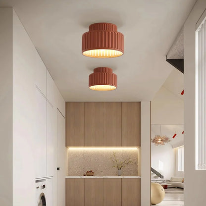 Lilith Vintage Semi Flush Mount Ceiling Light