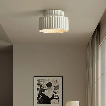 Lilith Vintage Semi Flush Mount Ceiling Light