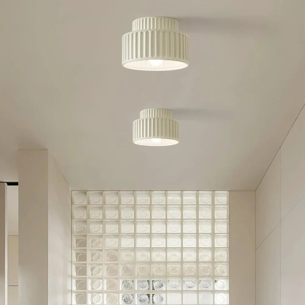 Lilith Vintage Semi Flush Mount Ceiling Light