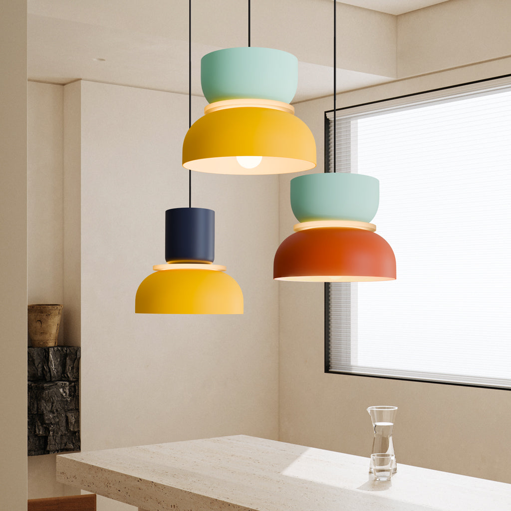 Lucie Color Block Nordic Pendant Light