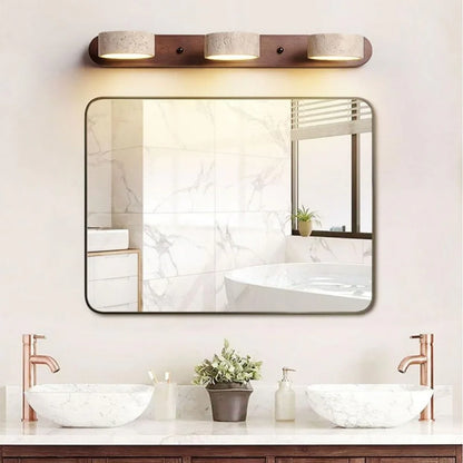Lysvalen Japandi Rotable Travertine Wall Light