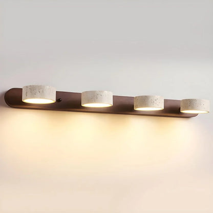 Lysvalen Japandi Rotable Travertine Wall Light