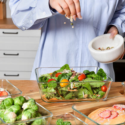 Meal Prep Glass Food Container   -   10 set