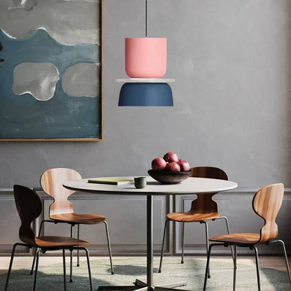 Lucie Color Block Nordic Pendant Light