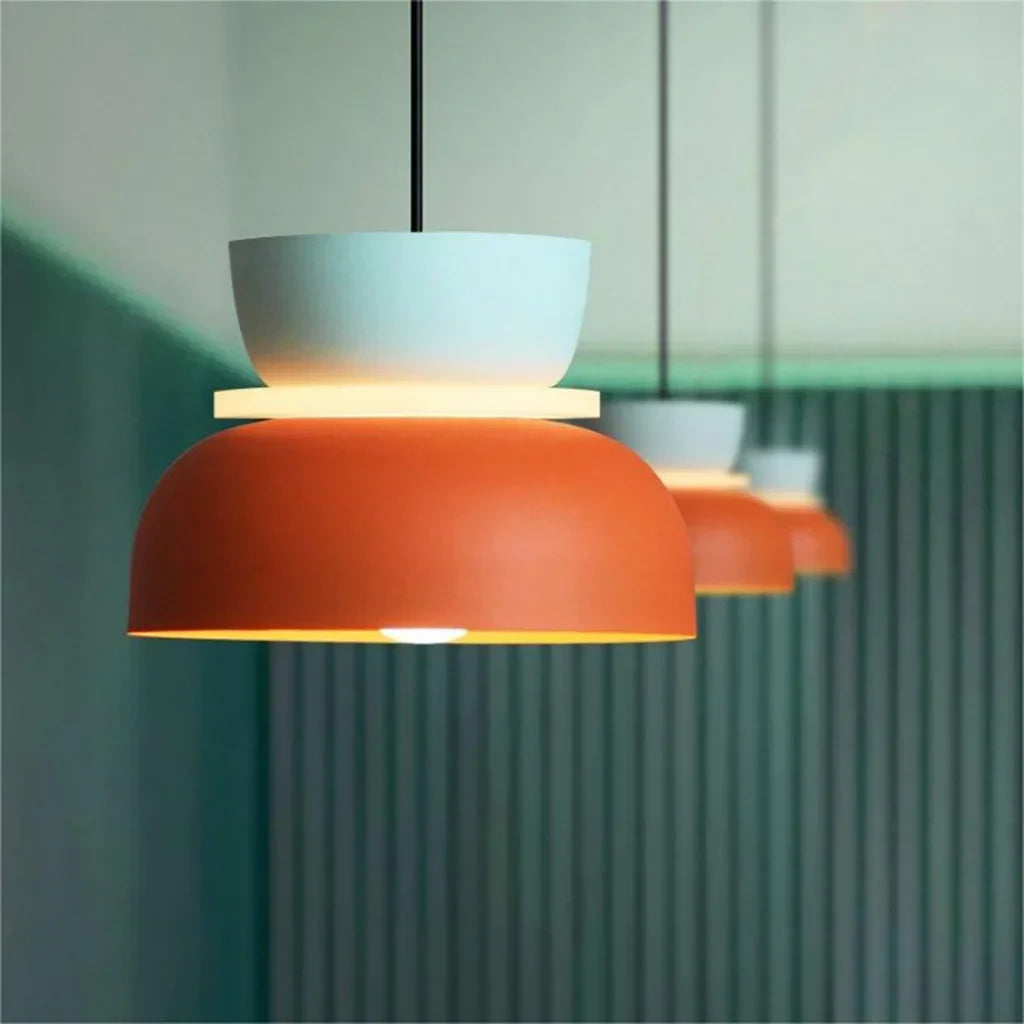 Lucie Color Block Nordic Pendant Light