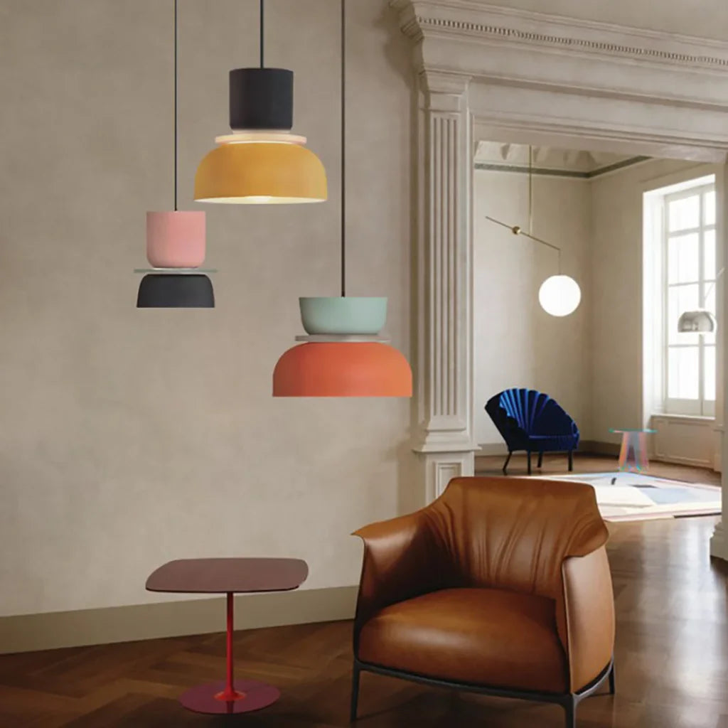 Lucie Color Block Nordic Pendant Light