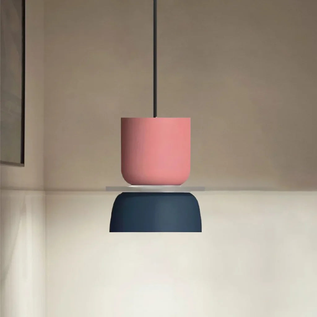 Lucie Color Block Nordic Pendant Light