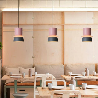 Lucie Color Block Nordic Pendant Light