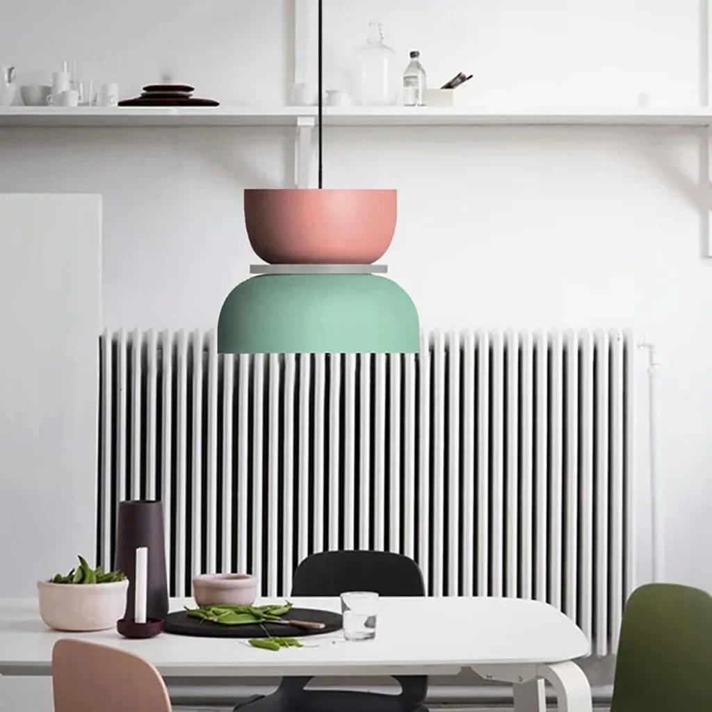 Lucie Color Block Nordic Pendant Light
