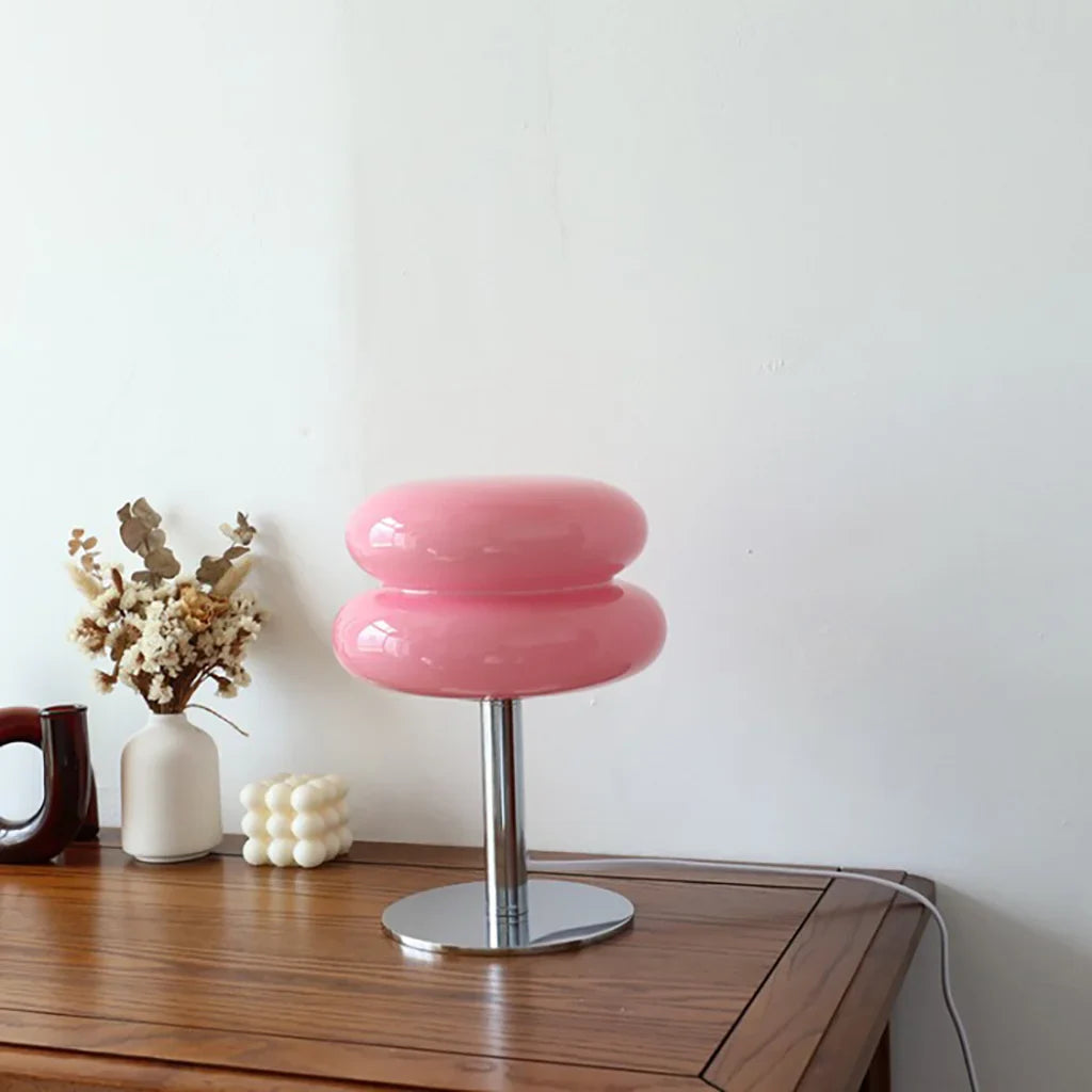 Finn Bauhaus Minimalist Glass Table Lamp