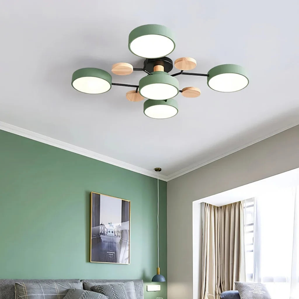Murray Macaron Molecular LED Ceiling Light