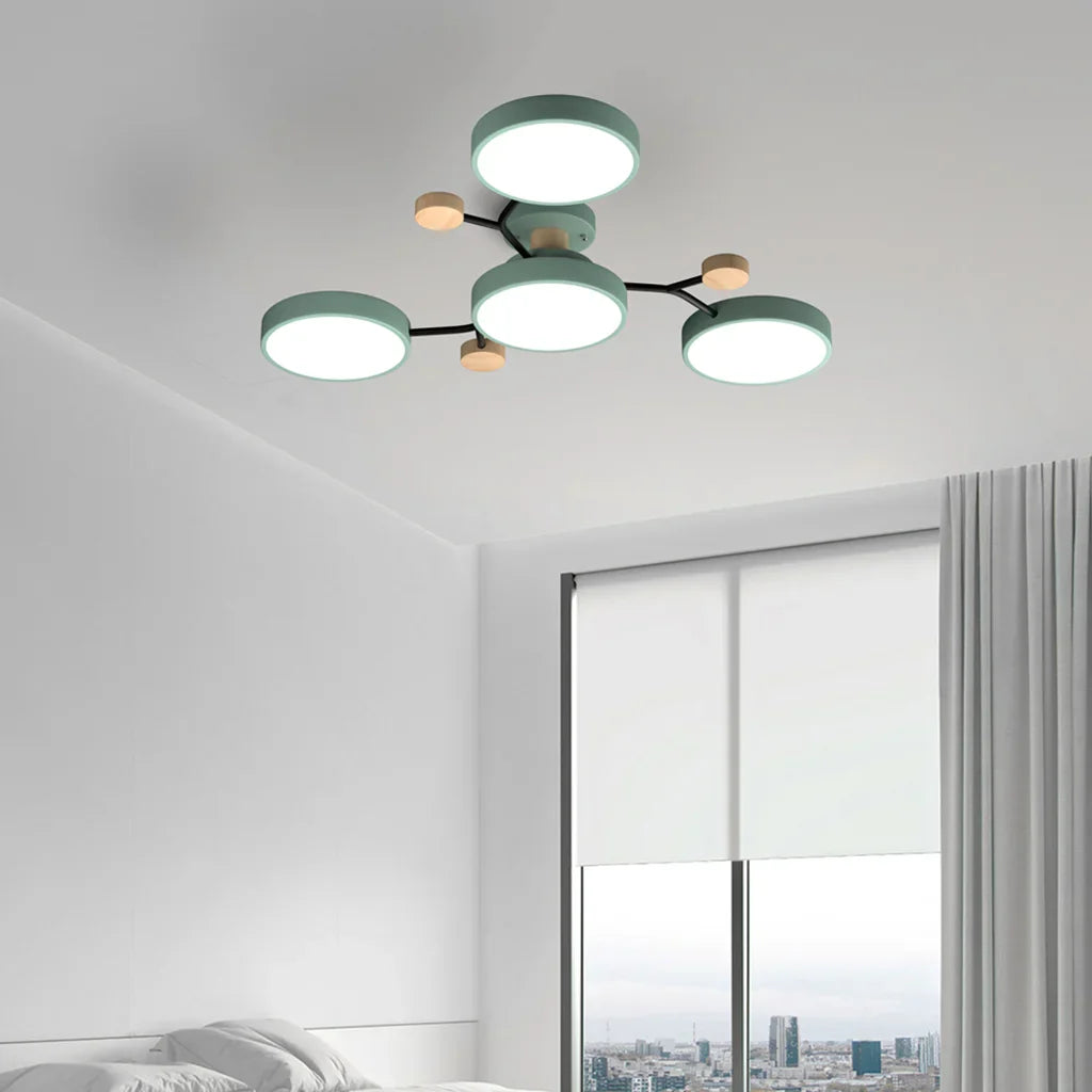 Murray Macaron Molecular LED Ceiling Light
