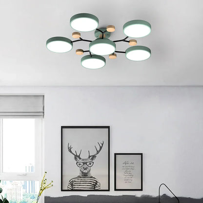 Murray Macaron Molecular LED Ceiling Light