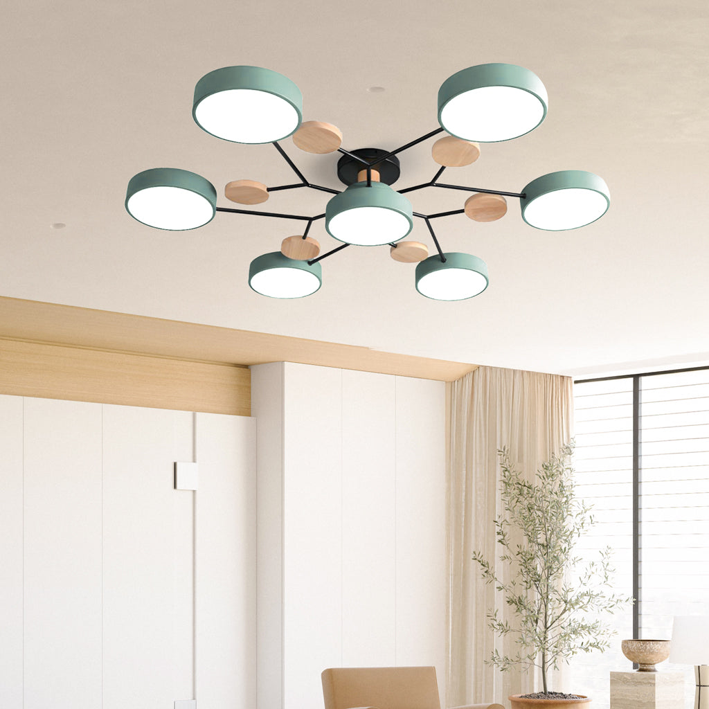 Murray Macaron Molecular LED Ceiling Light