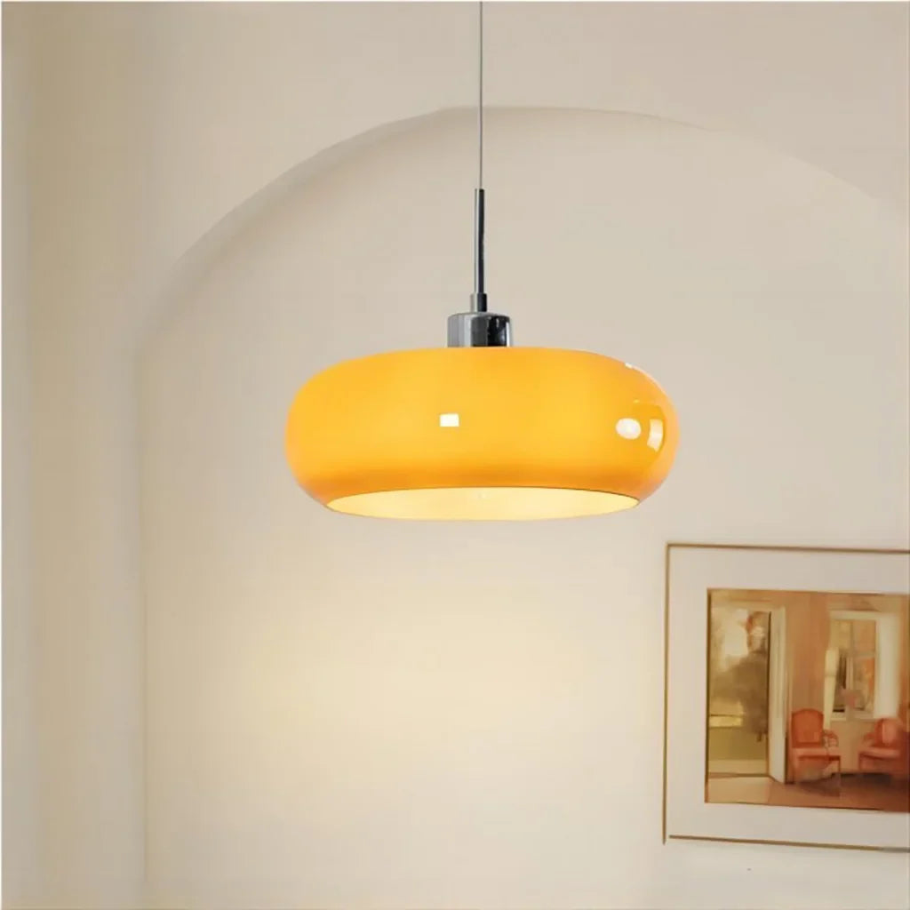 Kieran Bauhaus Glass Pendant Light