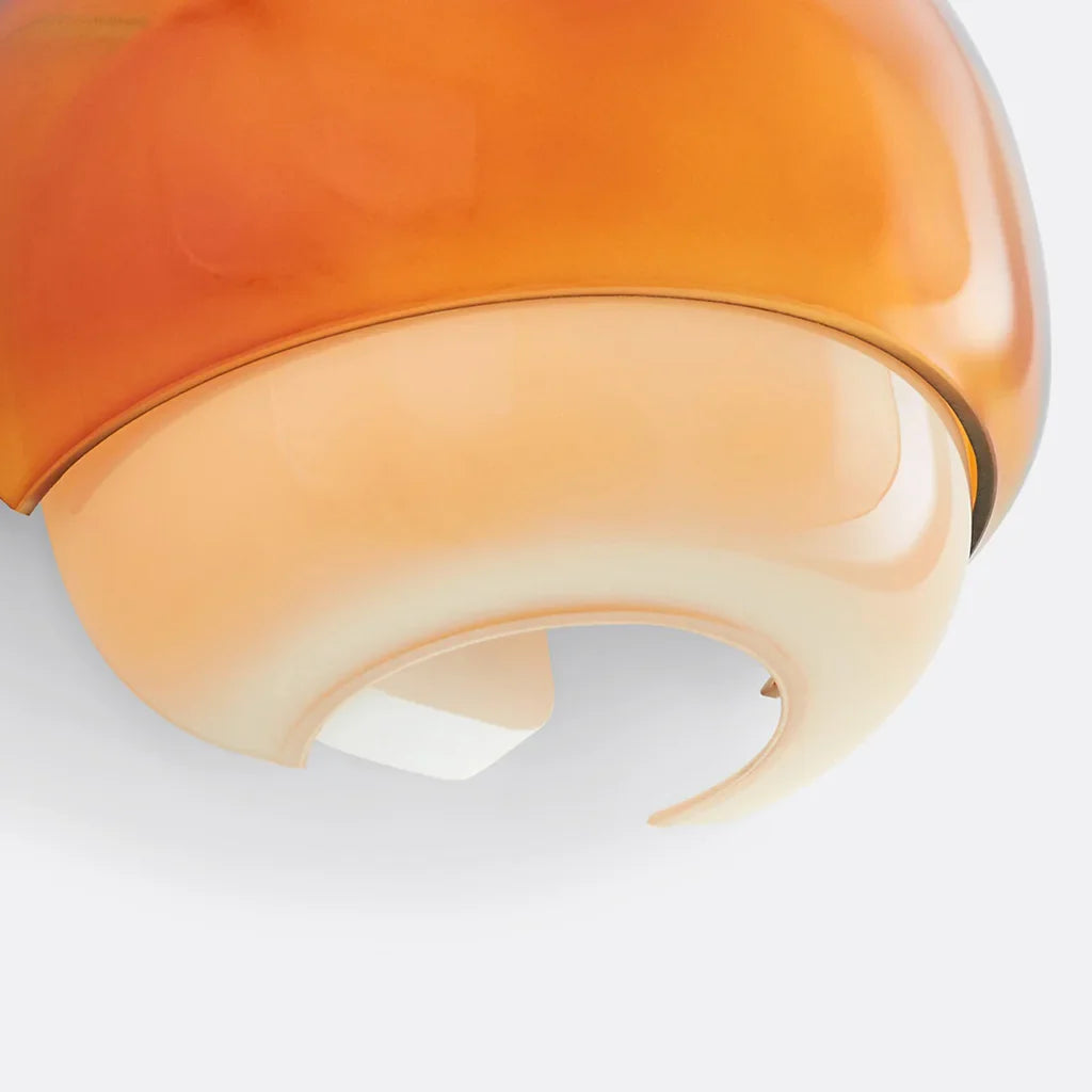 Orvenis Macaron Coloured Glass Wall Light