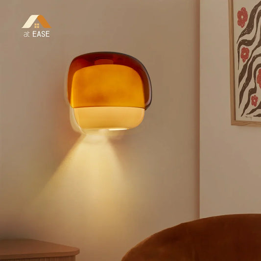 Orvenis Macaron Coloured Glass Wall Light