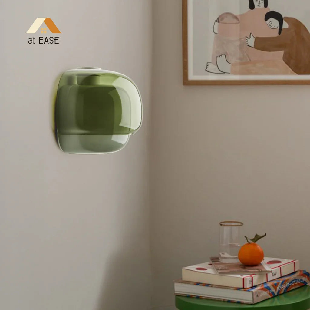 Orvenis Macaron Coloured Glass Wall Light