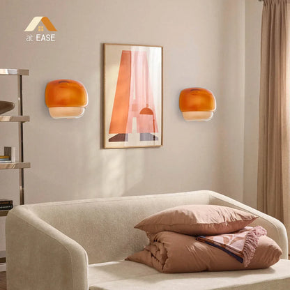Orvenis Macaron Coloured Glass Wall Light
