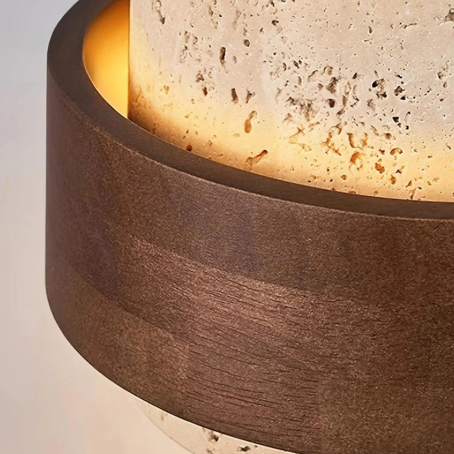 Orvina Japandi Travertine Pendant Lamp