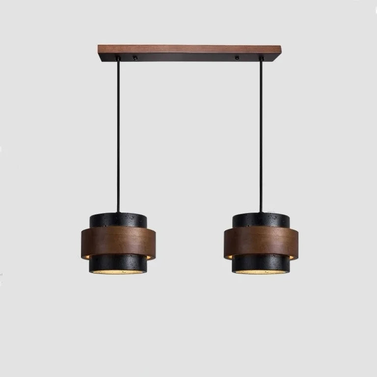 Orvina Japandi Travertine Pendant Lamp