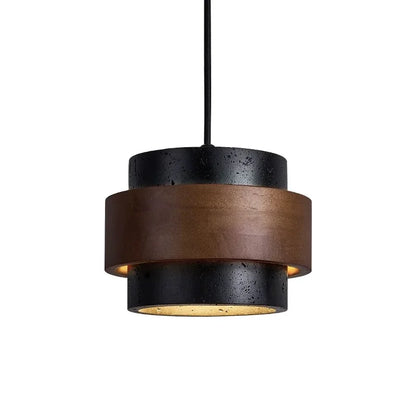 Orvina Japandi Travertine Pendant Lamp