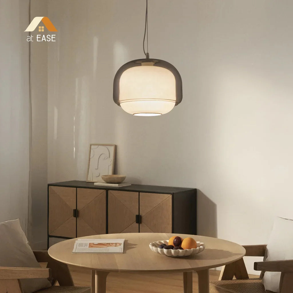 Pericles Spherical Colorful Glass Pendant Light