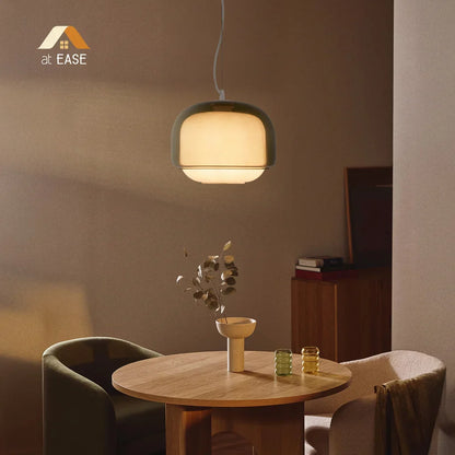 Pericles Spherical Colorful Glass Pendant Light