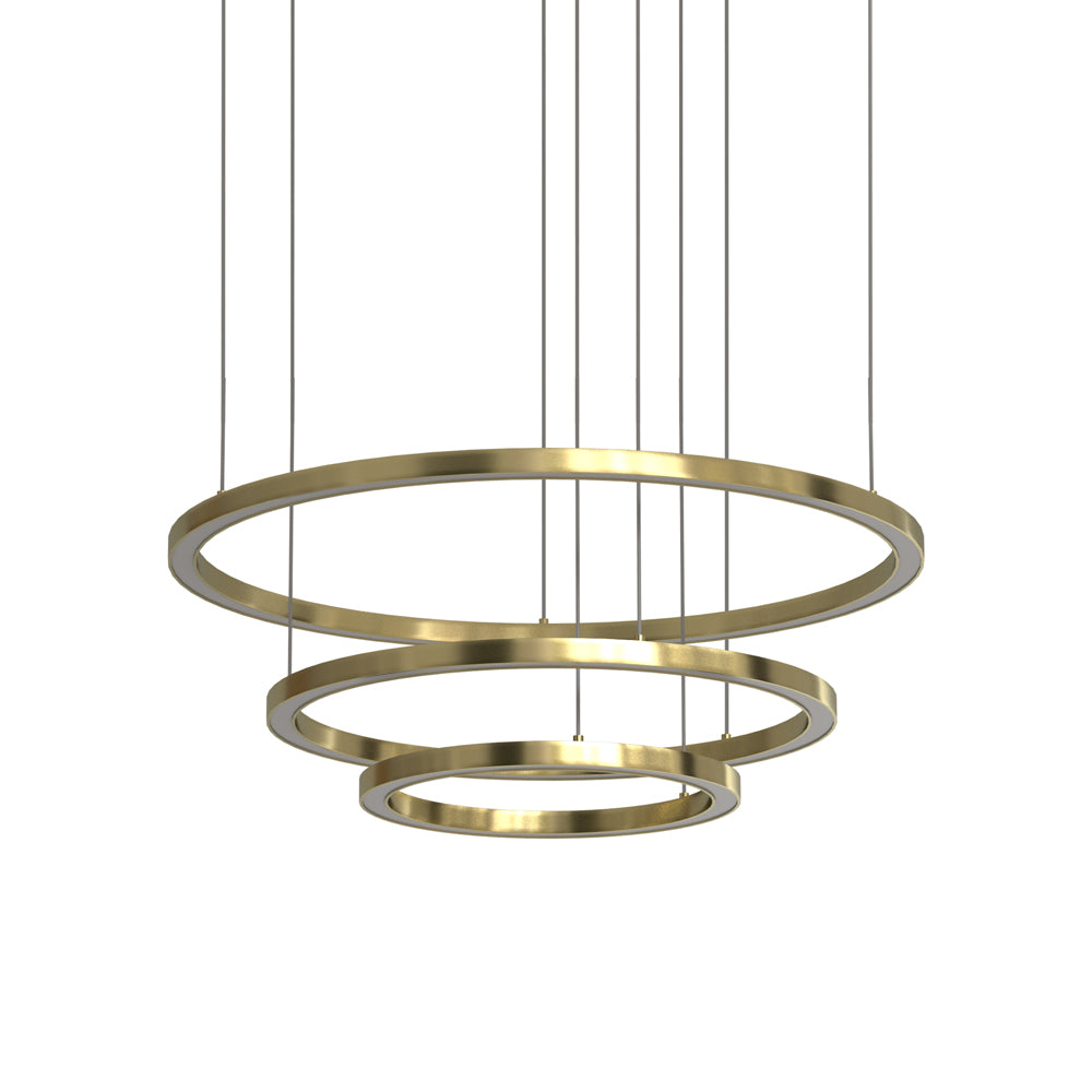 Karlo Tir-Circle Acrylic Metal Pendant Light