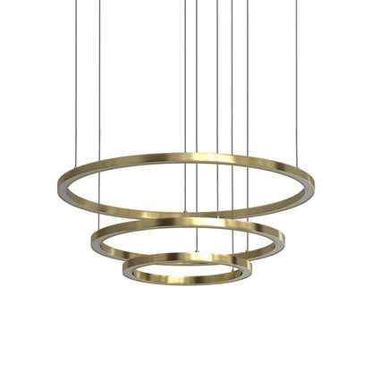 Karlo Tir-Circle Acrylic Metal Pendant Light