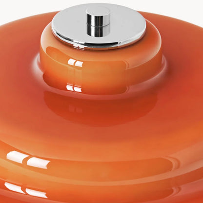 Serenyra Macaron Orange Glass Table Lamp
