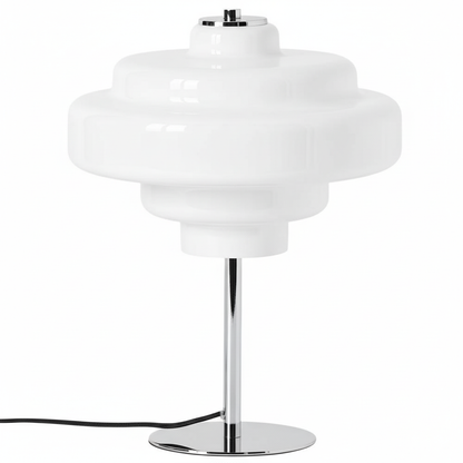 Serenyra Macaron Orange Glass Table Lamp