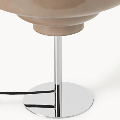Serenyra Macaron Orange Glass Table Lamp