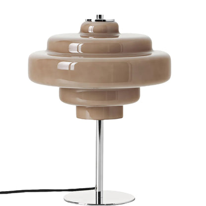 Serenyra Macaron Orange Glass Table Lamp
